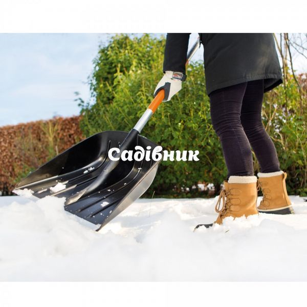 Лопата Fiskars 141001 для снігу (1003468) 1003468 фото
