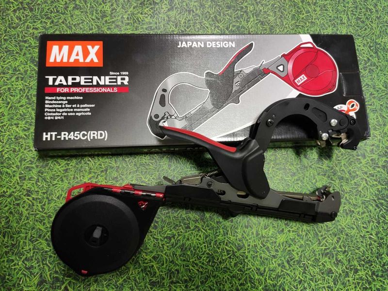 Степлер садовий для підв'язки винограду Max Tapener HT-R -45 + стрічка і скоби (Комплект) 1572315273 фото