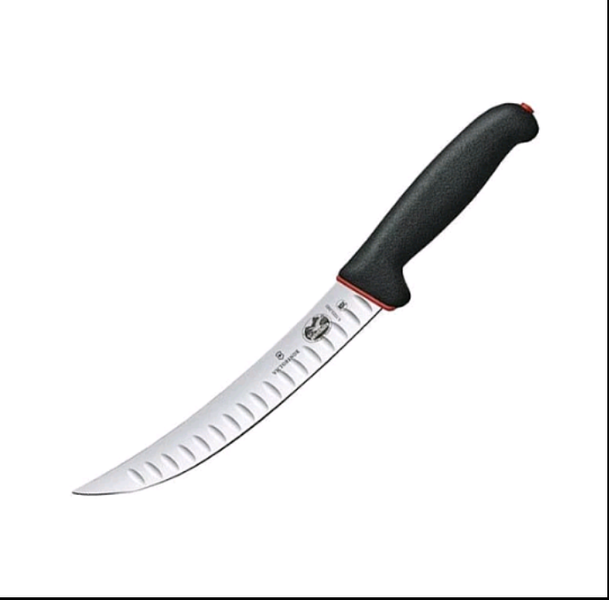 Ніж кухонний, побутовий Victorinox Fibrox Butcher (лезо:200мм), чорний 5.7223.20 107033 фото