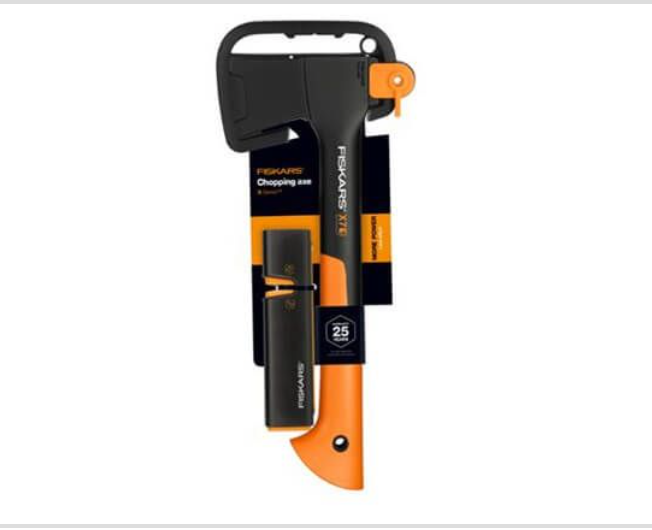 Топор Fiskars X7 XS + точилка X7 XS фото