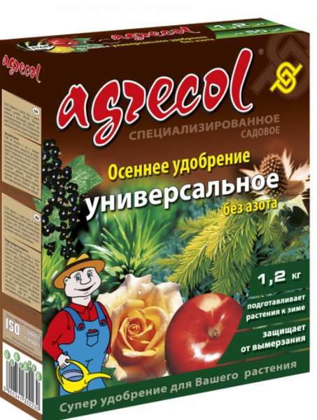 Осіннє універсальне добриво Agrecol 1,2кг Agrecol фото