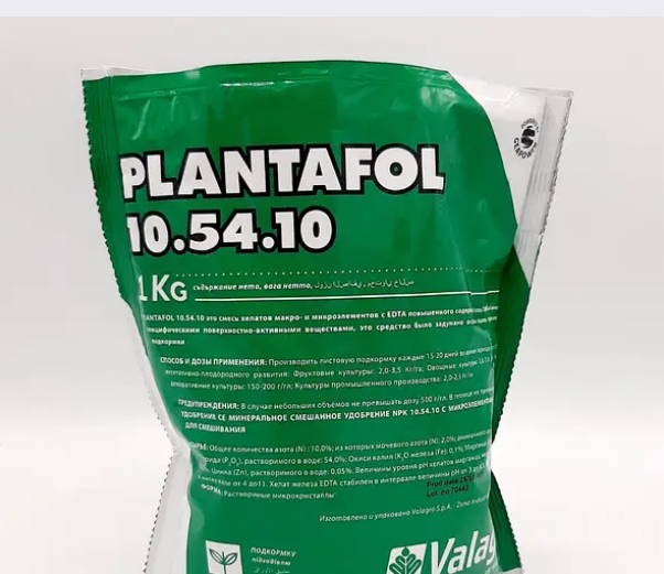 ПЛАНТАФОЛ Plantafol 10+54+10 1 кг Valagro Валагро Італія Комплексне добриво  105410 фото