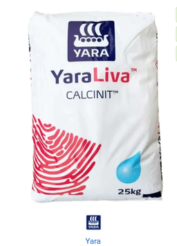 Мінеральне добриво Yara Liva Calcinit (кальцієва селітра) 25 кг Y-086 фото
