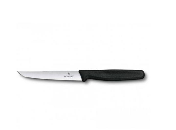 Ніж для стейка Standard Steak із лезом 11 см (гладке) та чорною ручкою Victorinox 5.1203 Швейцарія 5.1203 фото