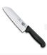 Ніж кухонний, побутовий Victorinox Fibrox Santoku (лезо: 170мм), чорний 5.2523.17 5.2523.17 фото 2