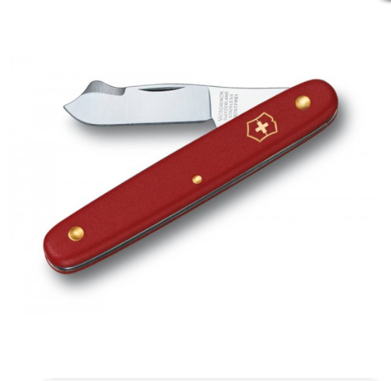 Ніж складний садовий Victorinox (100 мм, 2 функції),червоний 3.9040 39040 фото