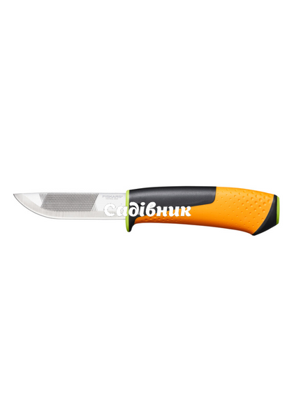Ніж для важких робіт Fiskars з точилом (1023619/156018) фото